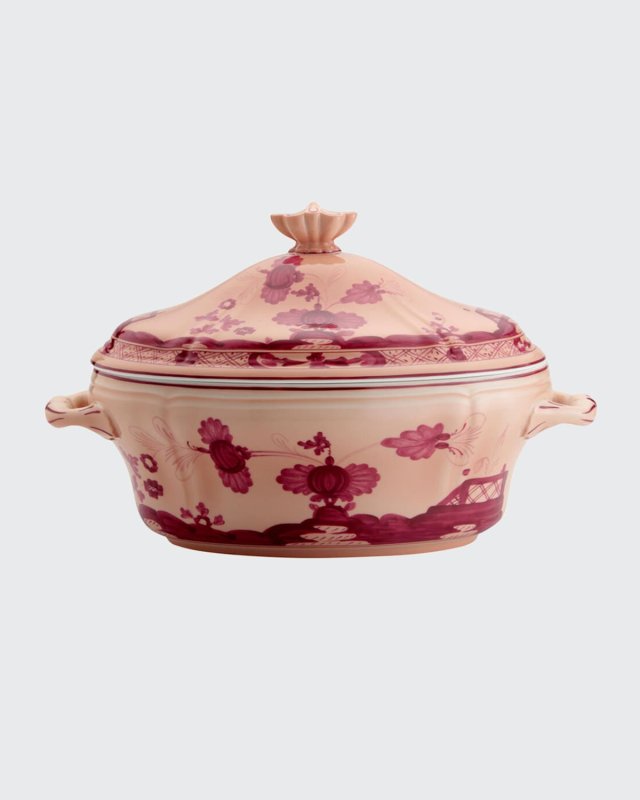 Oriente Italiano Oval Tureen With Cover